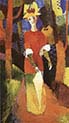 Woman in Park